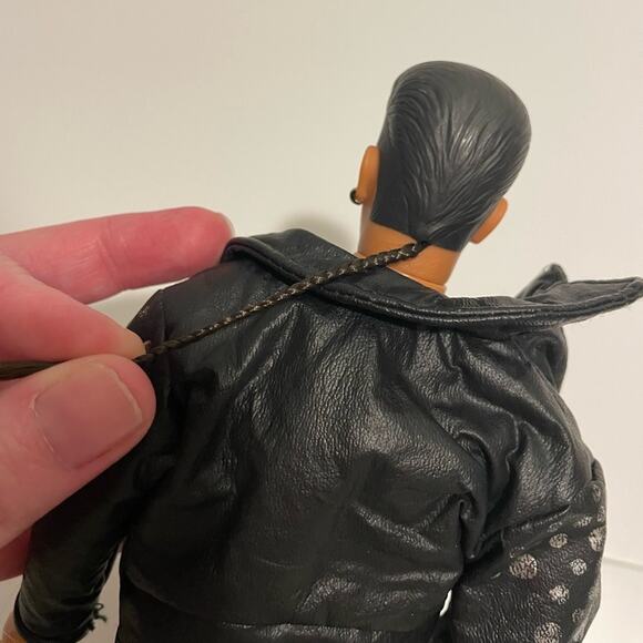 New Kids On The Block Jordan Knight Doll 90's Concert Outfit Black Jacket - Picture 4 of 5